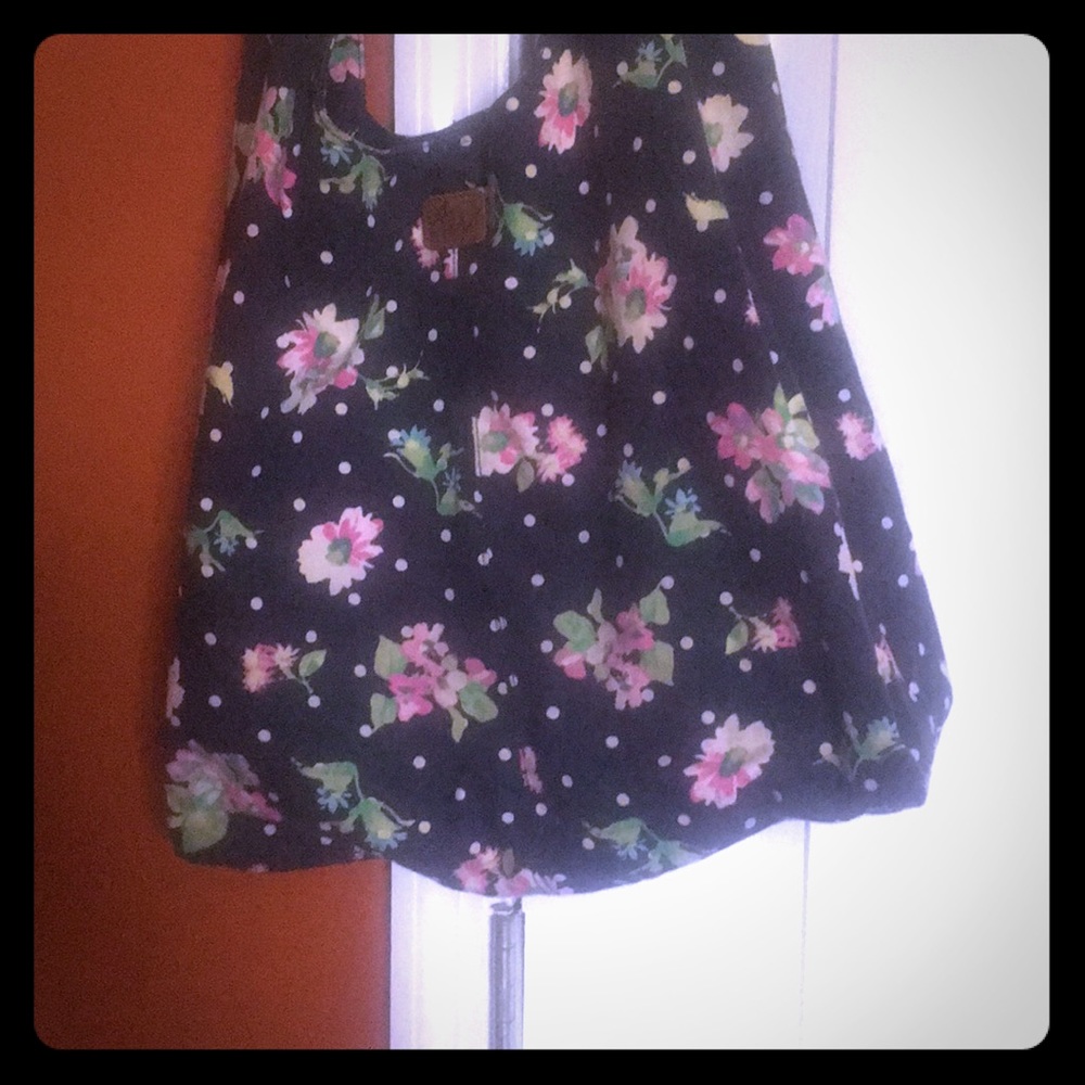 Beautiful floral tote